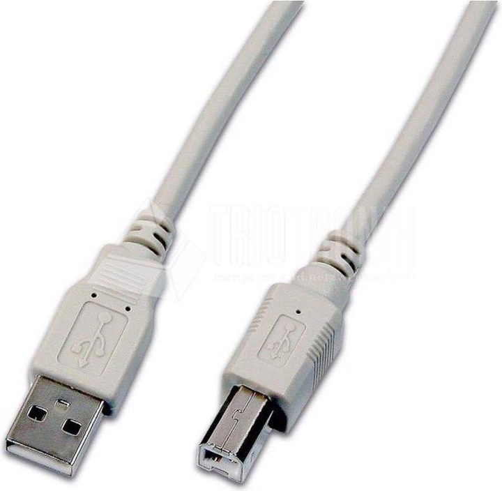 Produktbild Wirewin USB A-B mm Gr (1.20 m, USB 2.0)