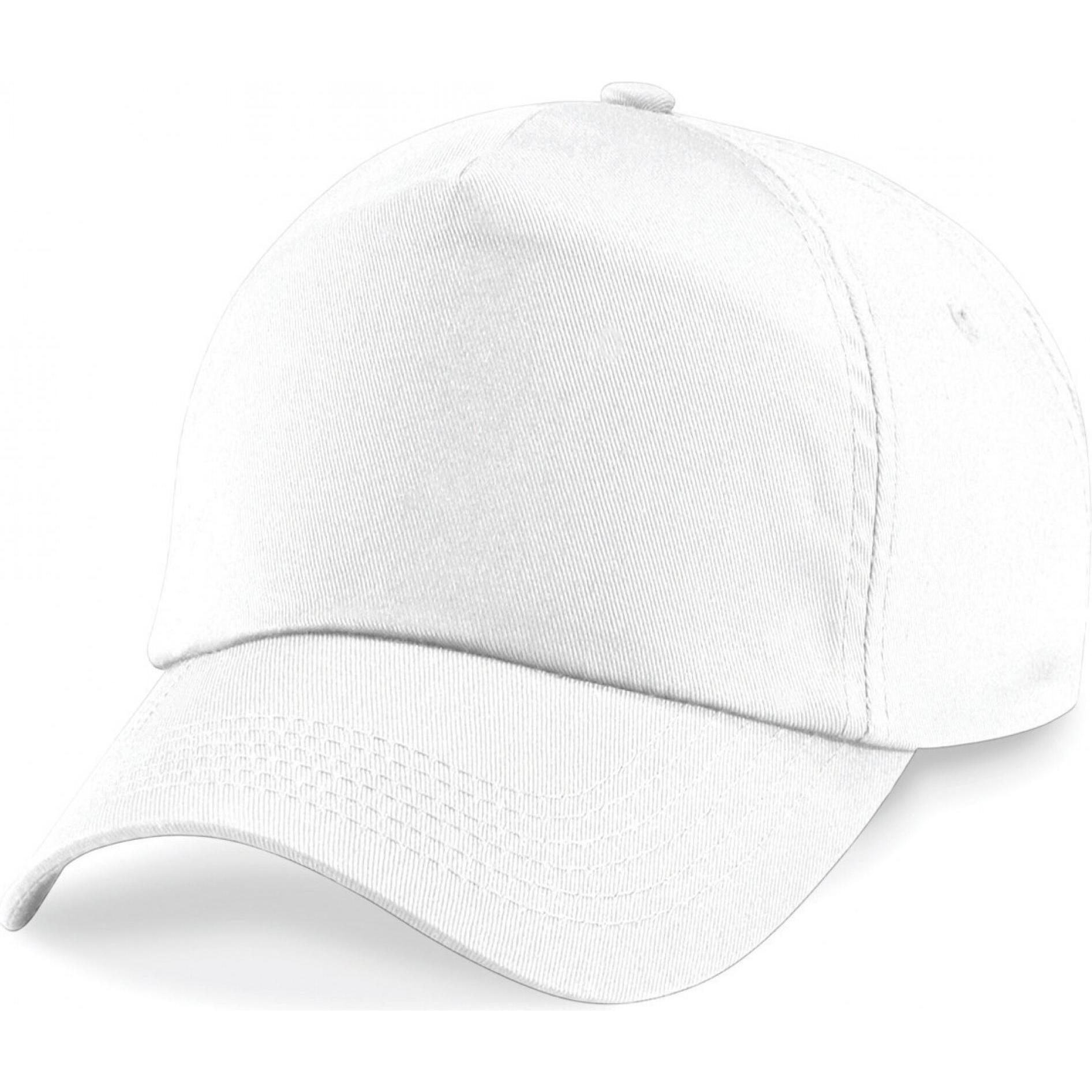 Thumbnail - Outdoor Spirit, Herren, Cap, Neutral 5 Panel Cap uni, Weiss, (One Size)