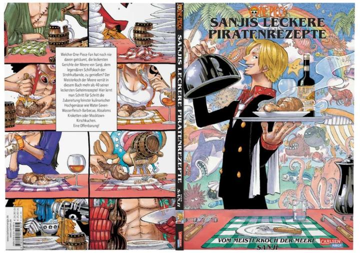 Productafbeelding One Piece – Sanjis leckere Piratenrezepte (Duits, Eiichiro Oda, 2020)