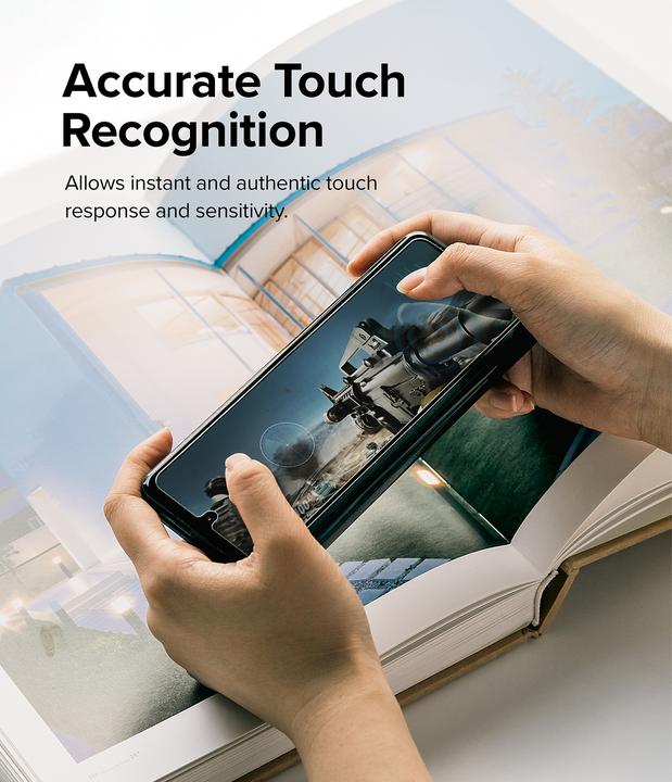 Actual product image Ringke Cover Display Glass Tempered Glass for Samsung Galaxy Z Fold4 (G4as086) (1 pcs., Samsung Galaxy Z Fold4)