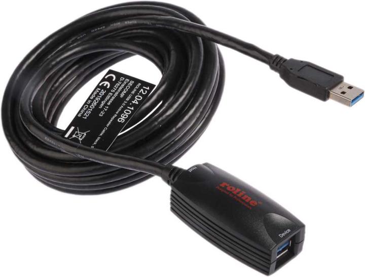 Produktbild Roline Signalverstärkerkabel USB 3.0 (5 m, USB 3.2 Gen 1)