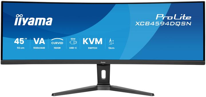 Produktbild iiyama ProLite XCB4594DQSN-B1 (5120 x 1440 Pixel, 44.50")