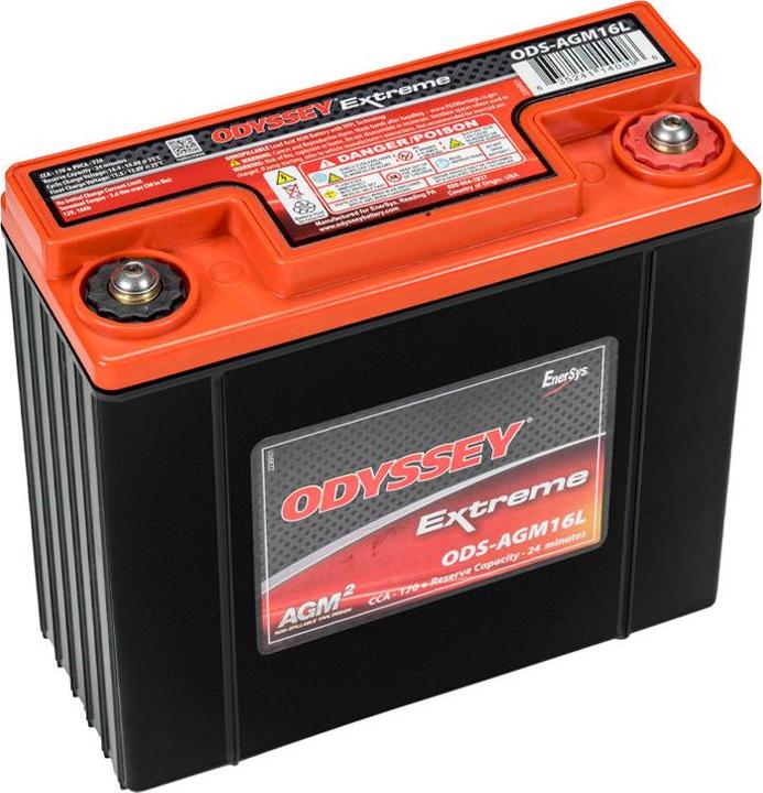 Actual product image Odyssey PC680 (12 V, 16 Ah, 520 A)
