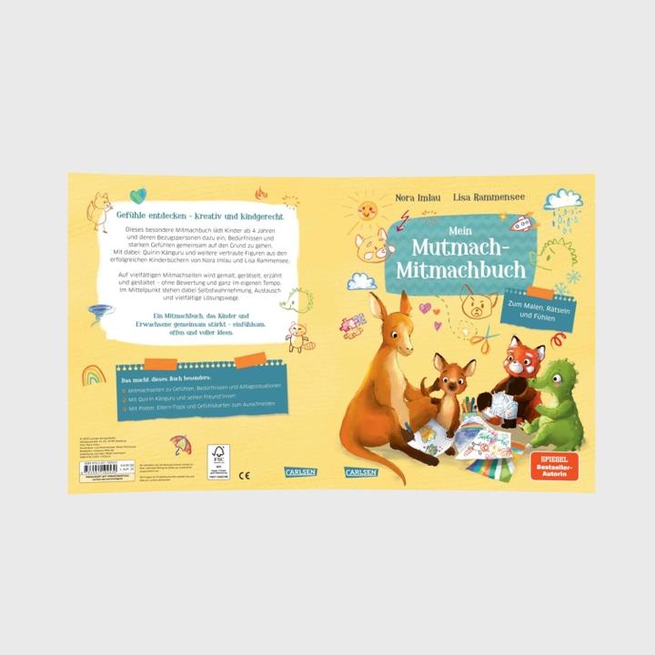 Image du produit Mein Mutmach-Mitmachbuch (Lisa Rammensee, L'homme de l'étang de Meike, Nora Imlau, Allemand)