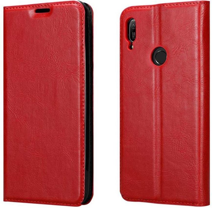 Actual product image Cadorabo Book Invisible Magnet Cover (Huawei Y6 (2019))