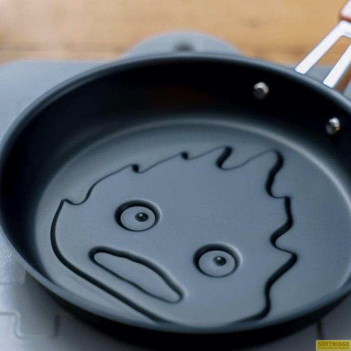 Productafbeelding Benelic Le Château ambulant poêle à crêpes Calcifer (17 cm, Crêpe pan, Roestvrij staal)