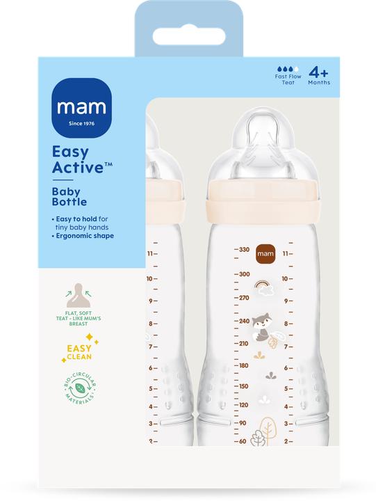 Actual product image MAM - Easy Active Baby Bottle - Neutral - 330 ml (330 ml)