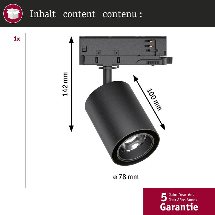 Produktbild Paulmann PAUL LED-Stromschienenstrahler (2000 lm)