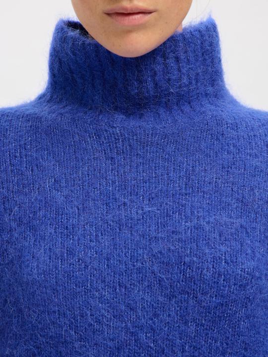 Produktbild Selected Wollmix Pullover mit hohem Kragen (XS)