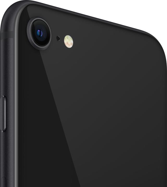 Actual product image Forza Refurbished iPhone SE 2020 (64 GB, Black, 4.70", 12 Mpx, Dual SIM, A / Like new)