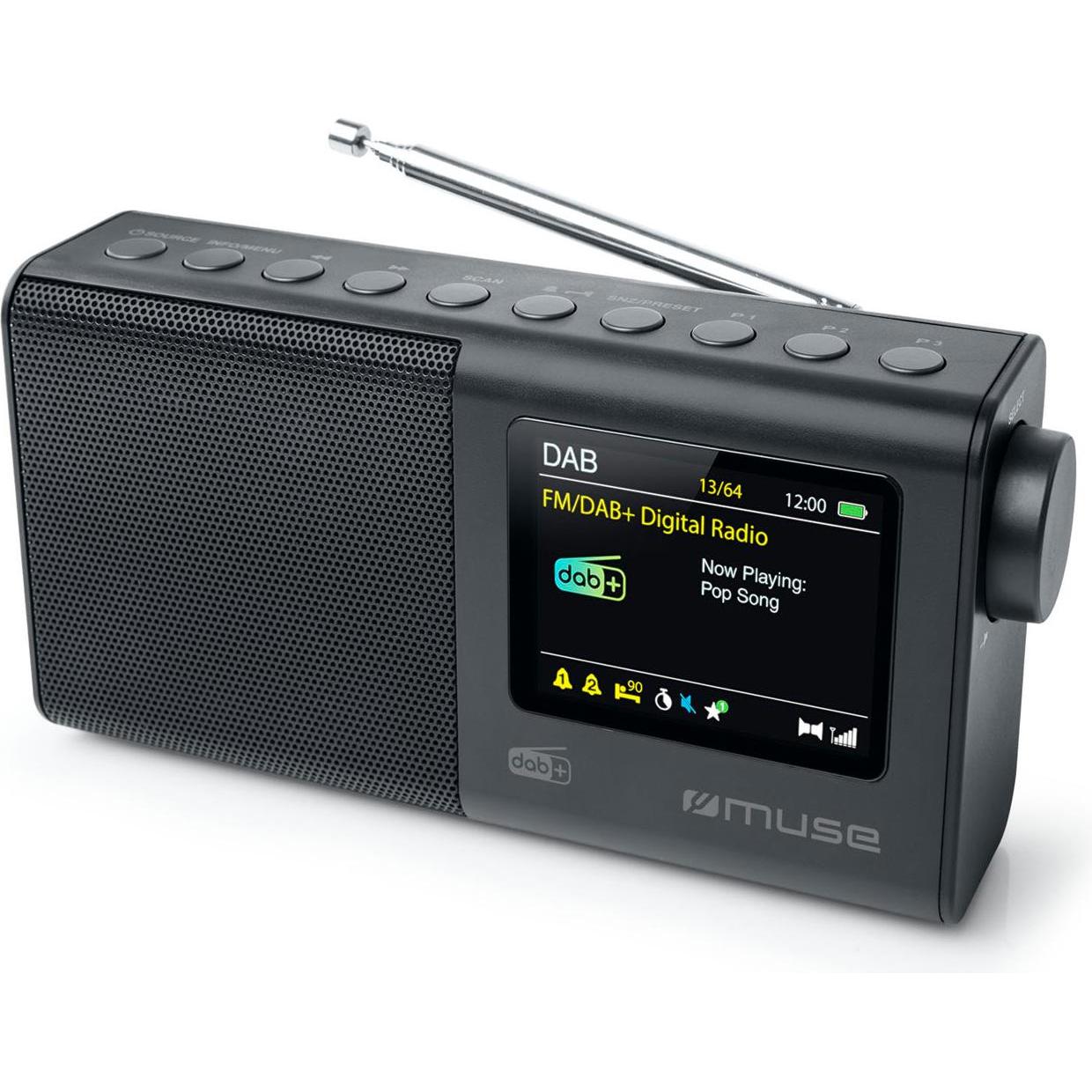 Muse M-117 DB (DAB, FM), Radio, Nero