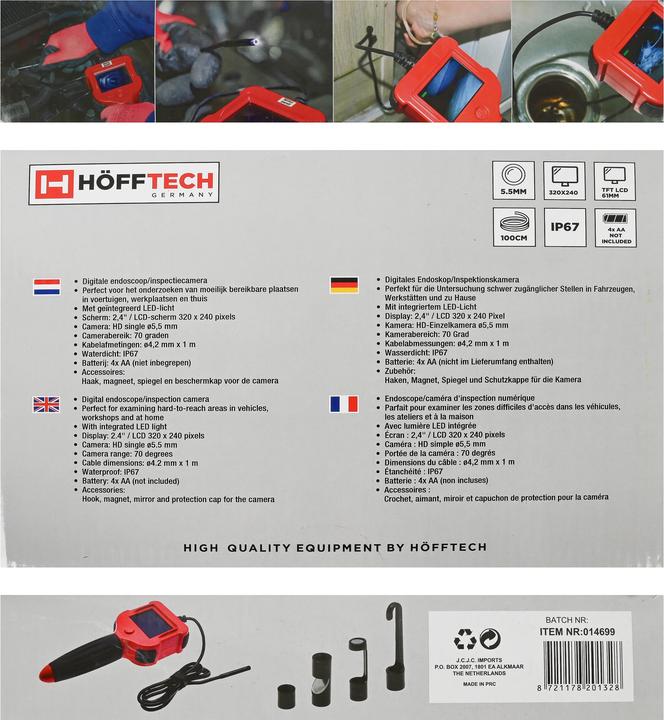 Actual product image Benson Endoscope