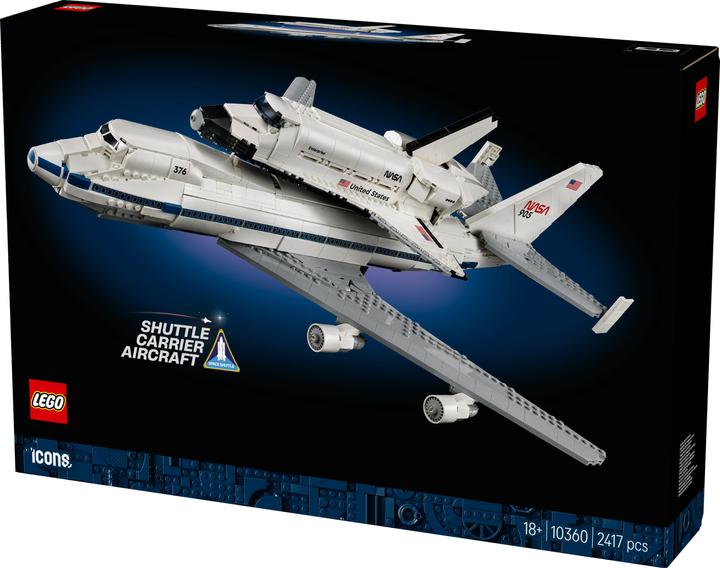 Immagine prodotto LEGO Jumbo per il trasporto dello Space Shuttle (10360, LEGO Icons)