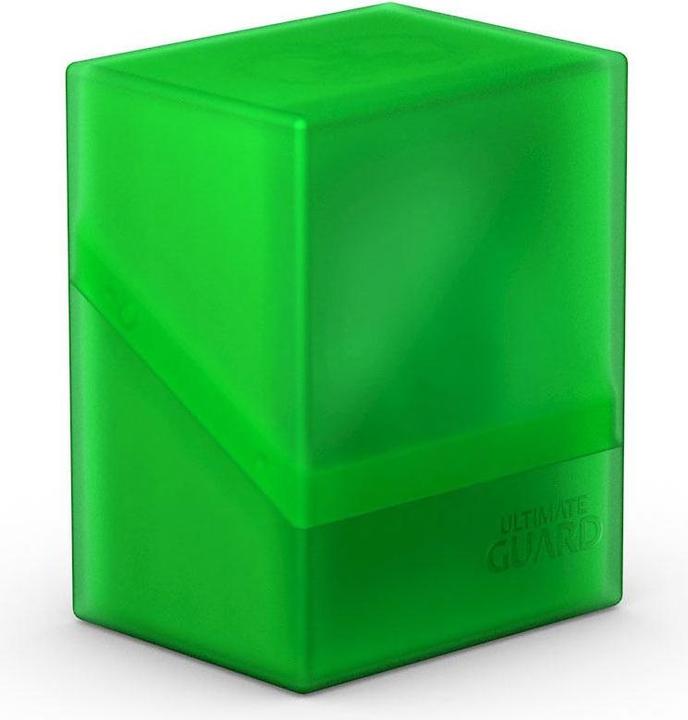 Actual product image Ultimate Guard Card Box Boulder Deck Case Standard Size 100+ Emerald