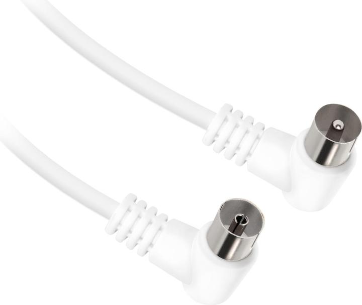 Actual product image Ekon Antenna cable with angled connectors, 75dB (Antenna cable)