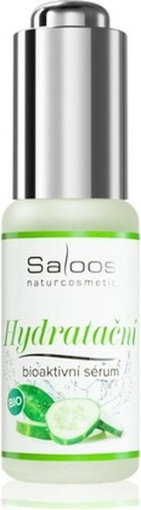 Actual product image Saloos Bioactive Serum 20 ml - Hydrating Serum with Cucumber and Aloe Vera (20 ml)