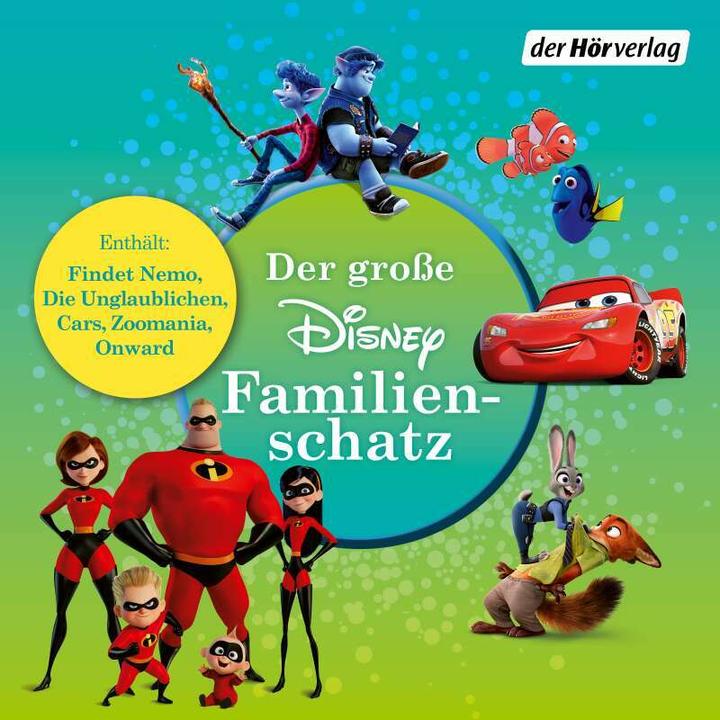 Immagine prodotto Il grande tesoro della famiglia Disney (Udo Wachtveitl, Markus Maria Profitlich, Anke Albrecht, Manou Lubowski, Claudia Amor, Tedesco)