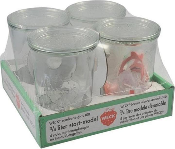 Image du produit Weck forme du linteau (4 pcs, 0.75 l)