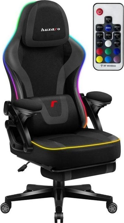 Huzaro Fotel gamingowy Force 4.6 RGB Black Mesh