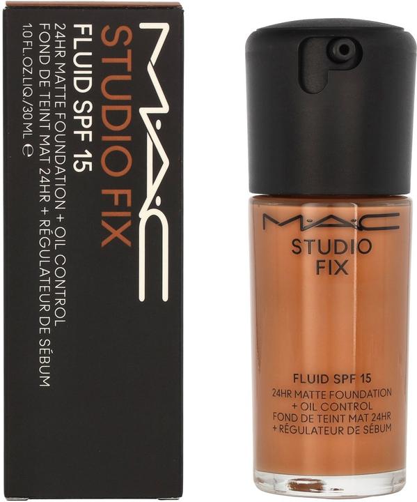Actual product image MAC Cosmetics Studio Fix Fluid Fond de Teint Sun Protection Factor 15 (re) NW43 (No. NW43)