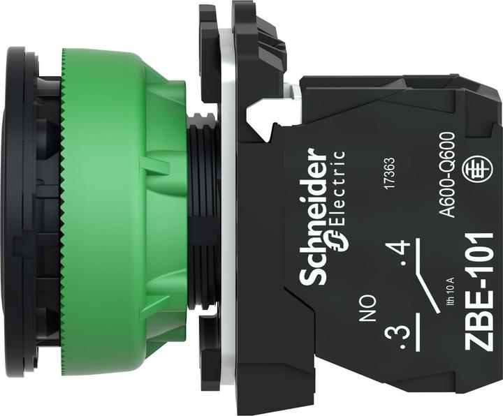 Actual product image Schneider Electric Push-button, compl., flush, plastic, XB5FA3351