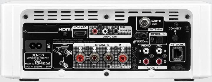 Image du produit Denon RCD-N12DAB (Stéréo, DAB, FM, DAB+)