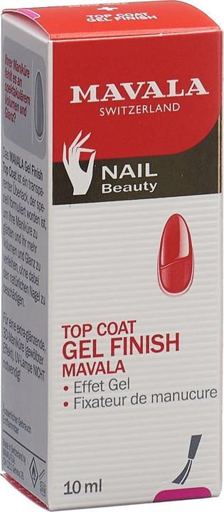 Actual product image Mavala Top-coat gel finish (Transparent, Top coat)