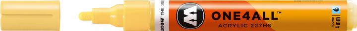 Nutritional values and ingredients Molotow Permanent marker One4All 227 HS refillable 4mm vanilla pastel (1x)