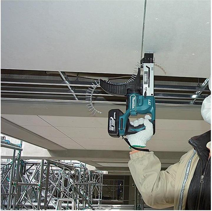 Actual product image Makita DFR550ZX1 Cordless screwdriver, 18 V, 4,000 min-1, 25-55mm, Without batteries and charger! (Rechargeable battery operated)