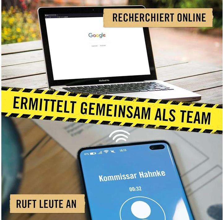 Actual product image Hidden Games Camping killer - crime game (German)