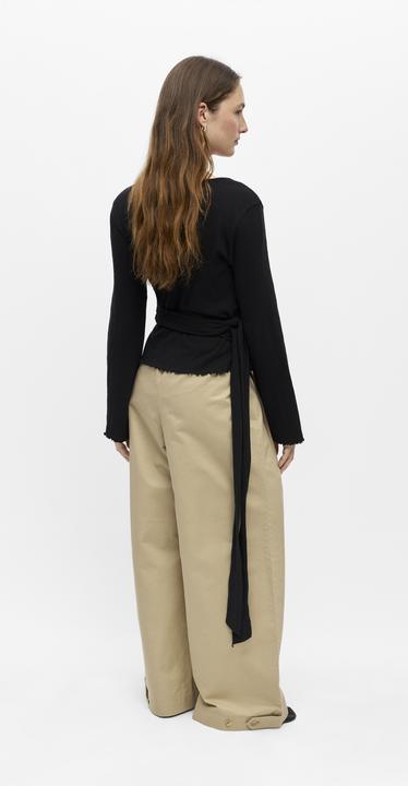 Produktbild Object Rippstrick Wickel Strickjacke (M)