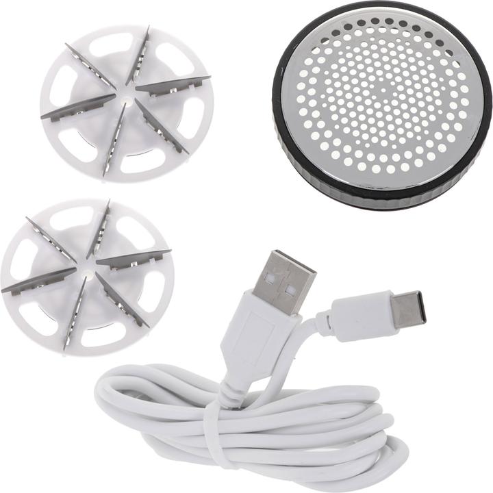 Produktbild Adler | Lint remover LCD | AD 9618 | White/Black | Rechargeable battery