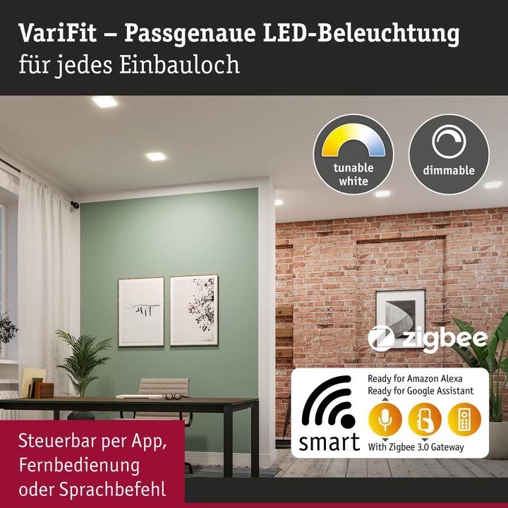 Produktbild Paulmann Einbaupanel Veluna VariFit (1500 lm)