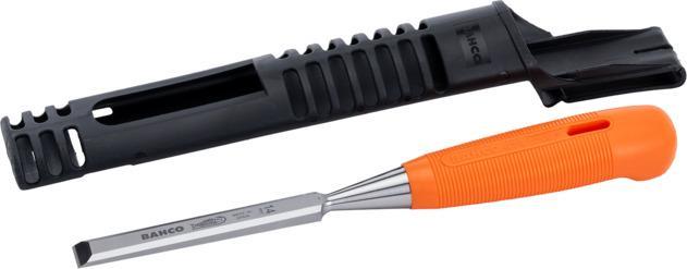 Actual product image Irimo Chisel with orange-coloured polypropylene handle, 14 mm (14 mm)