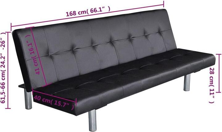 Produktbild vidaXL Schlafsofa