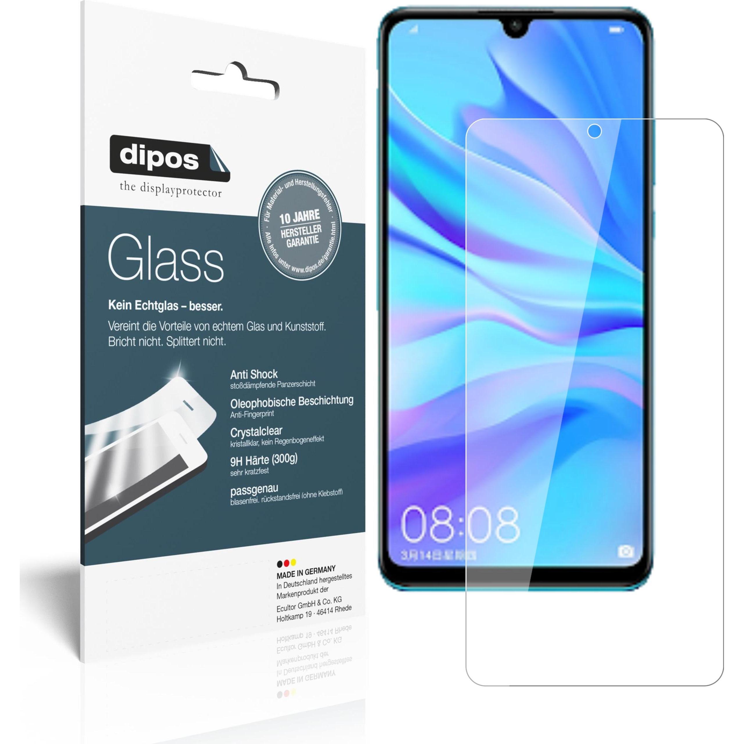 Dipos Displayschutz Anti-Shock (1 Stück, Huawei P30 Lite New Edition), Smartphone Schutzfolie, Transparent