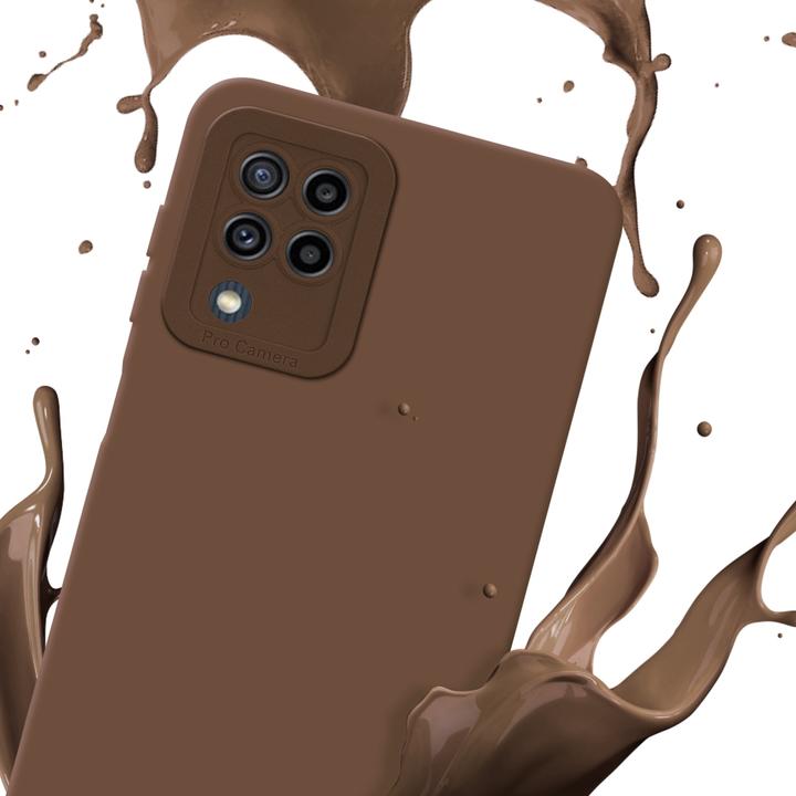 Actual product image Cadorabo Case for Samsung Galaxy M22 / M32 4G in TPU Fluid LM162 Style (Samsung Galaxy A32, Samsung Galaxy M22)