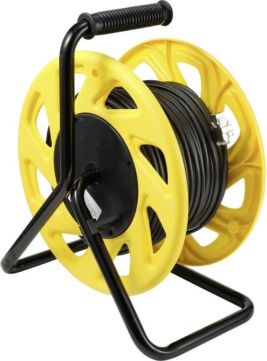 Produktbild Renkforce RJ45 Netzwerk Verlängerungskabel CAT 6a S/FTP 60m Orange PUR-Mantel (S/FTP, CAT6a, 60 m)