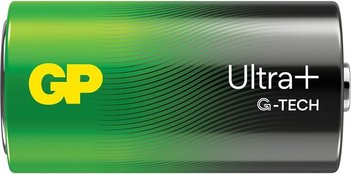 Produktbild GP Batteries Ultra Plus Alkaline Batterie C Baby 2er 1,5V Blister (2 Stk., C)