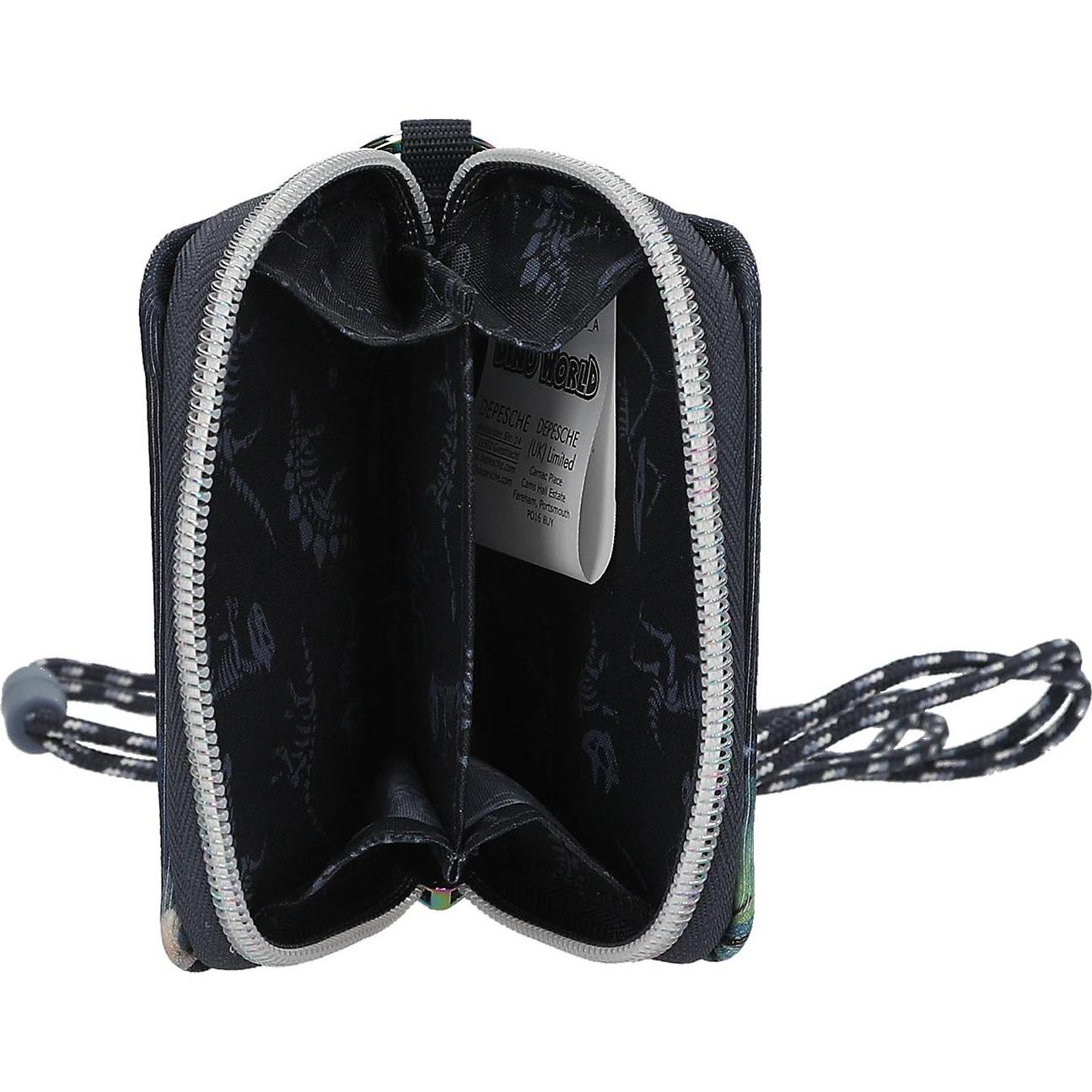 Thumbnail - Magni, Damen, Portemonnaie, DEPESCHE DINO World Portemonnaie GALAXY, Blau