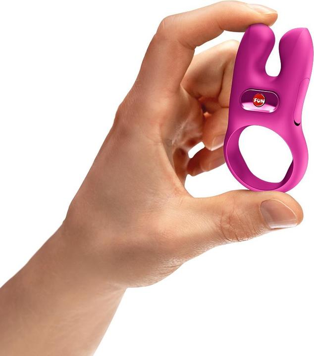 Actual product image Fun Factory - Nos Classic Vibrating Cock Ring Magenta