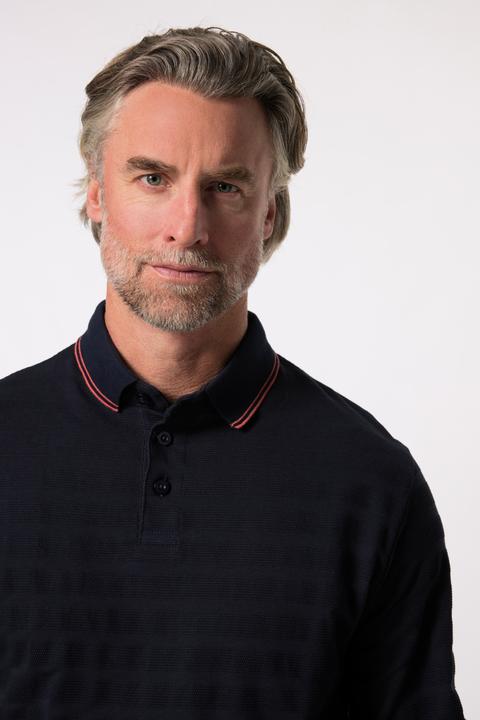 Immagine prodotto Boston Park Poloshirt, Langarm, Strukturjersey, bis 84/86 (56)