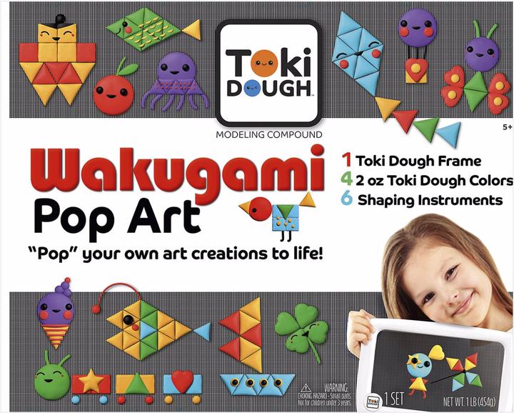 Actual product image Relevant Play Toki Dough Wakugami Pop Art