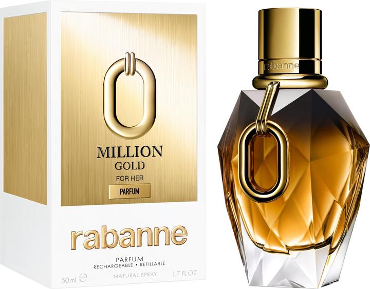 Actual product image Paco Rabanne Million Gold Perfume 50ml (Eau de parfum, 500 ml)