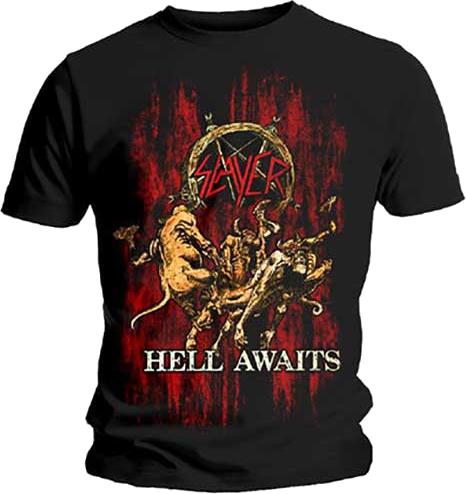 Produktbild Rock Off Slayer Unisex T-Shirt Hell Awaits Black (XXL)