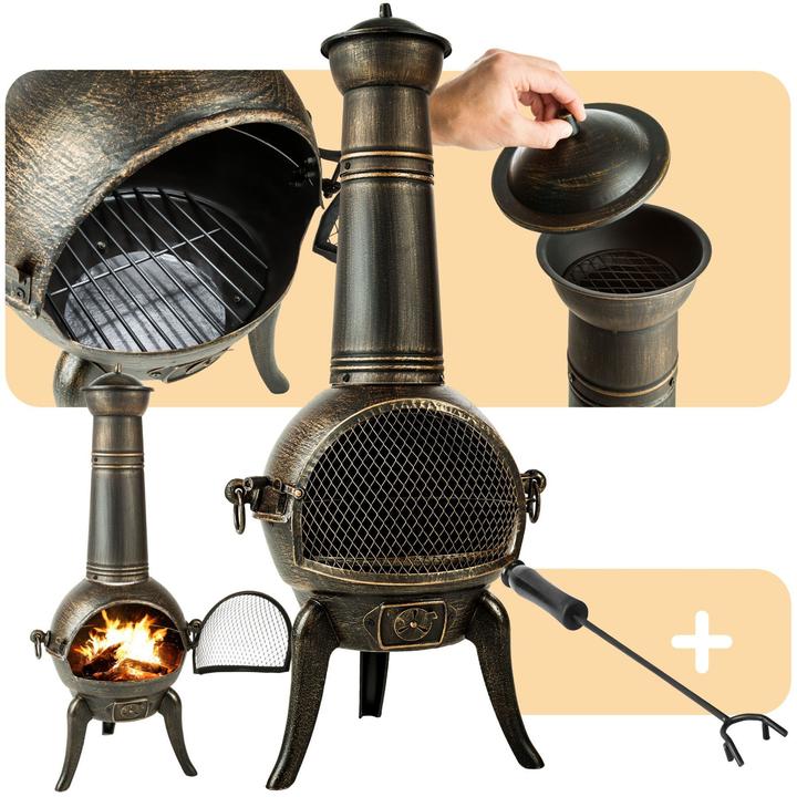 Actual product image tectake Patio oven