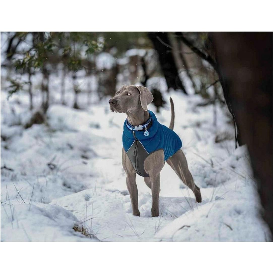 Red Dingo Manteau Réversible Jachet Blue Puffer 50 Cm