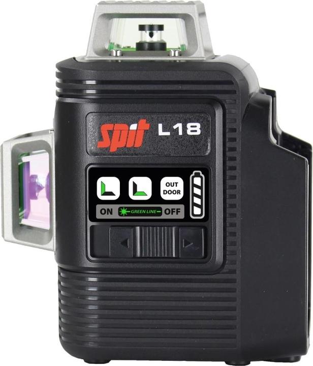 Actual product image Spit L18 laser in case without 18V batteries and charger054558