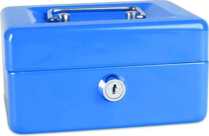 Donau Cassette pour l'argent, petite, 152x80x115mm, bleu