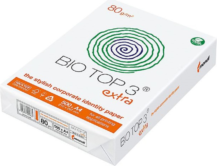 Immagine prodotto Bio Top Top 3 organica extra (80 g/m², 2500 x, A4)